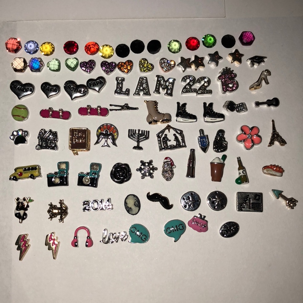 Locket Charms: $150 for all. $3 each